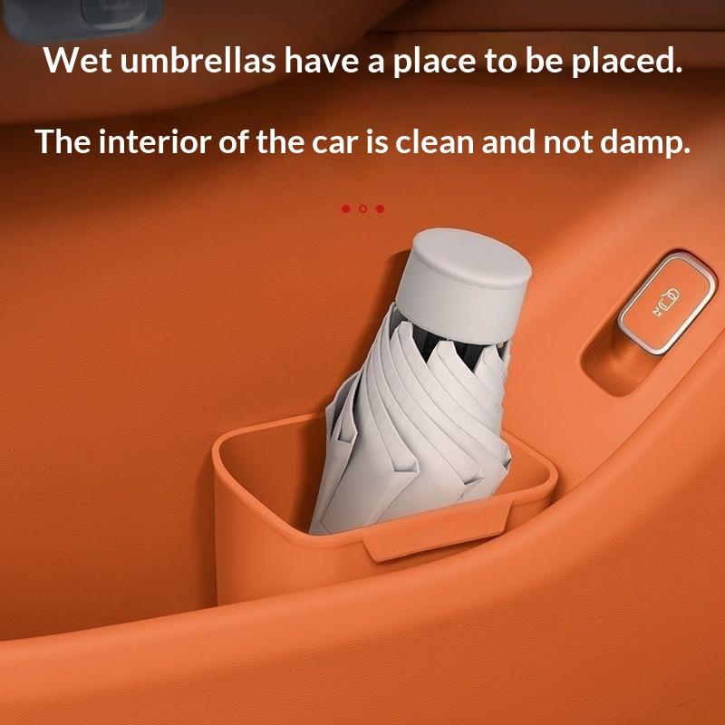 New Silicone Car Door Cup Hold - Waterproof Car Trash Can With Lid review and price