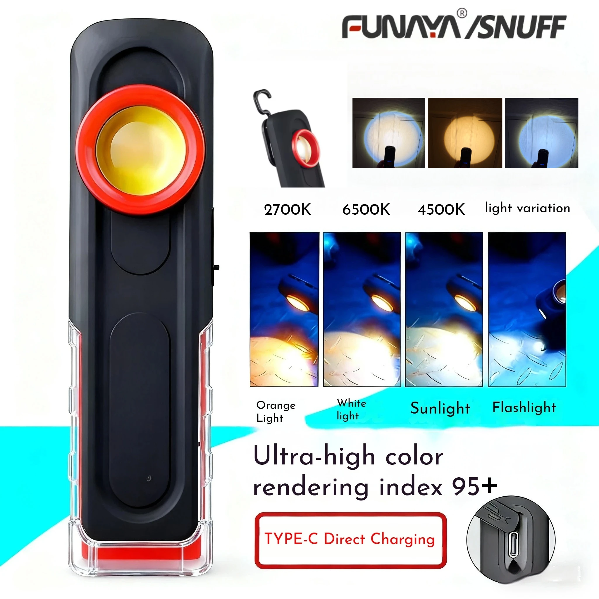 FUNAYA Portable Flashlight Car - Auto Repair Tools review and price