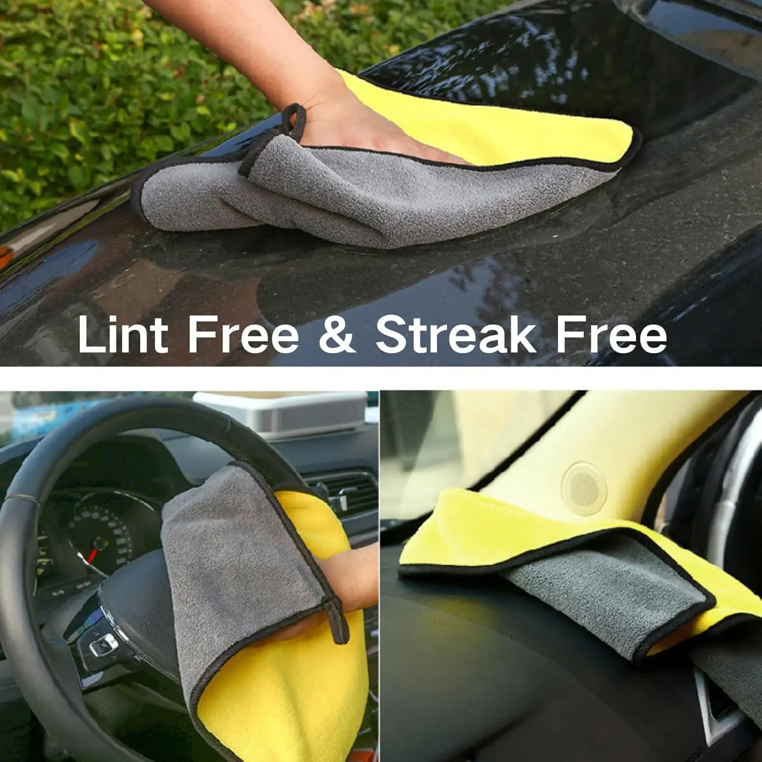 Wholesale Car Cleaning Towels  - Microfiber Car Drying Towel Super Absorbent review and price