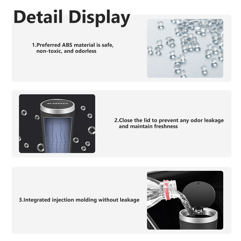 Car Trash Can Mini Waterproof  - Waterproof Car Trash Can With Lid review and price