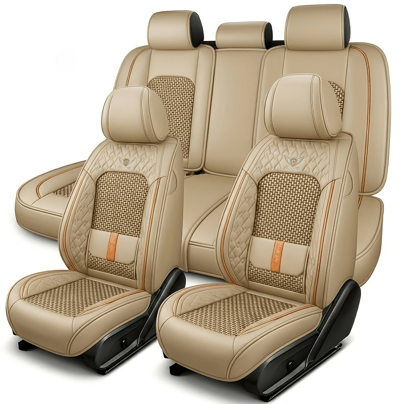 For jetour t2 dacia jogger ex3 - Leather Car Seat Covers Full Set Universal review and price