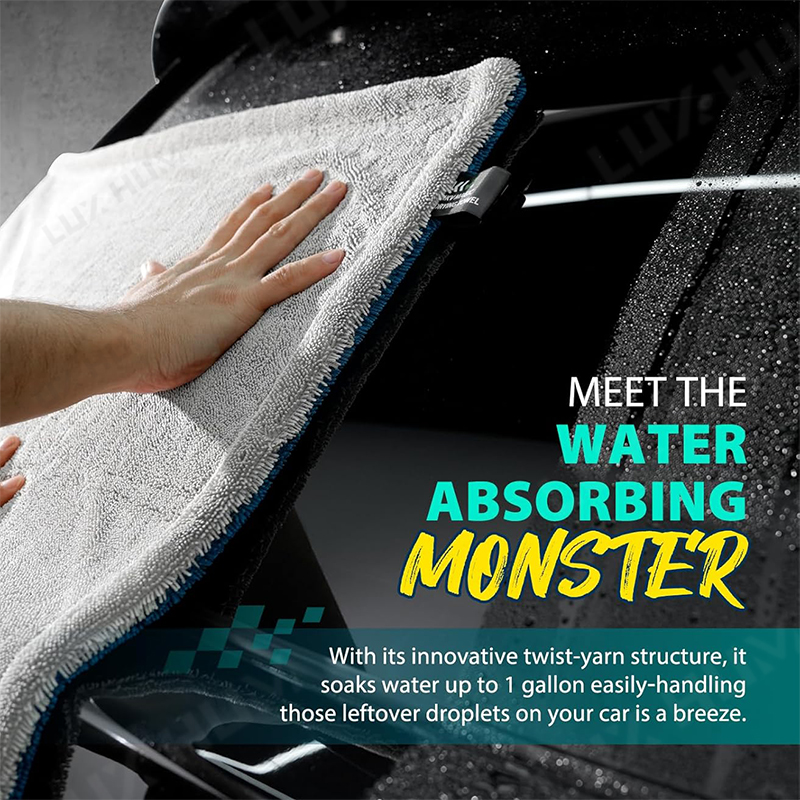1400GSM Thick Car Drying Towel - Microfiber Car Drying Towel Super Absorbent review and price