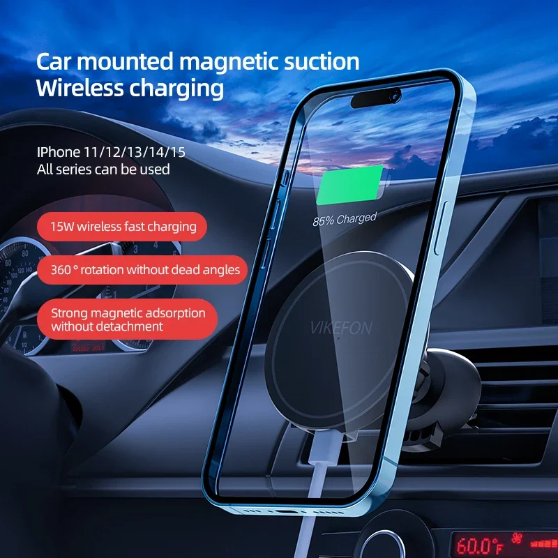 Car Air Outlet Wireless Charge - Magnetic Phone Holder For Car Vent review and price