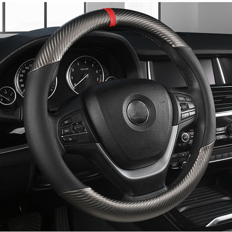 Fashion Universal Car Steering - Car Steering Wheel Cover Anti Slip Breathable review and price