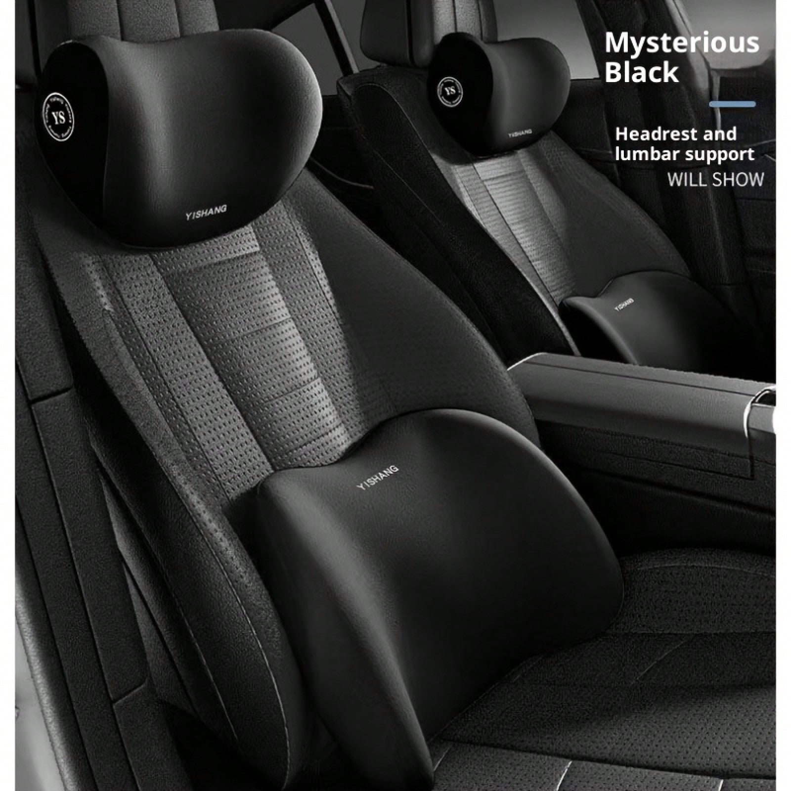 Car Headrest & Lumbar Support  - Memory Foam Car Neck Pillow Lumbar Support review and price